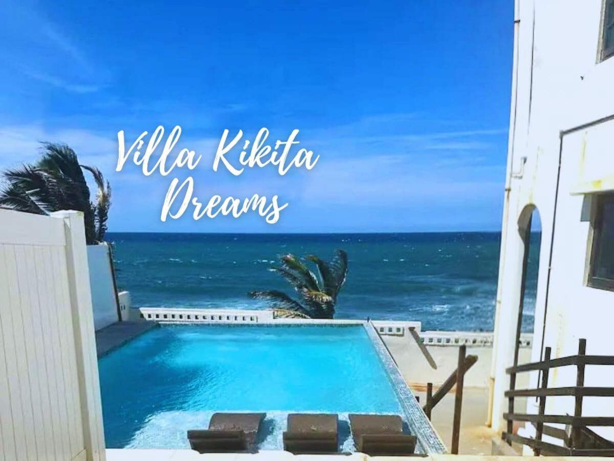 4 Bedroom Kikita Beach Villa Oceanfront W Pool Dorado Exterior photo